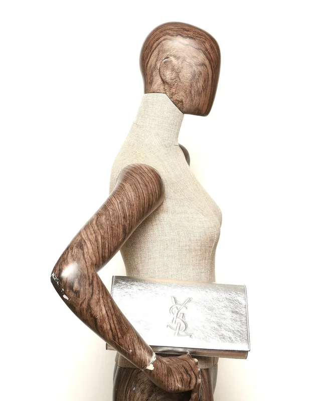 Saint Laurent Belle de Jour Clutch Bag in Satin from A Retro Tale, photo 8 of 8