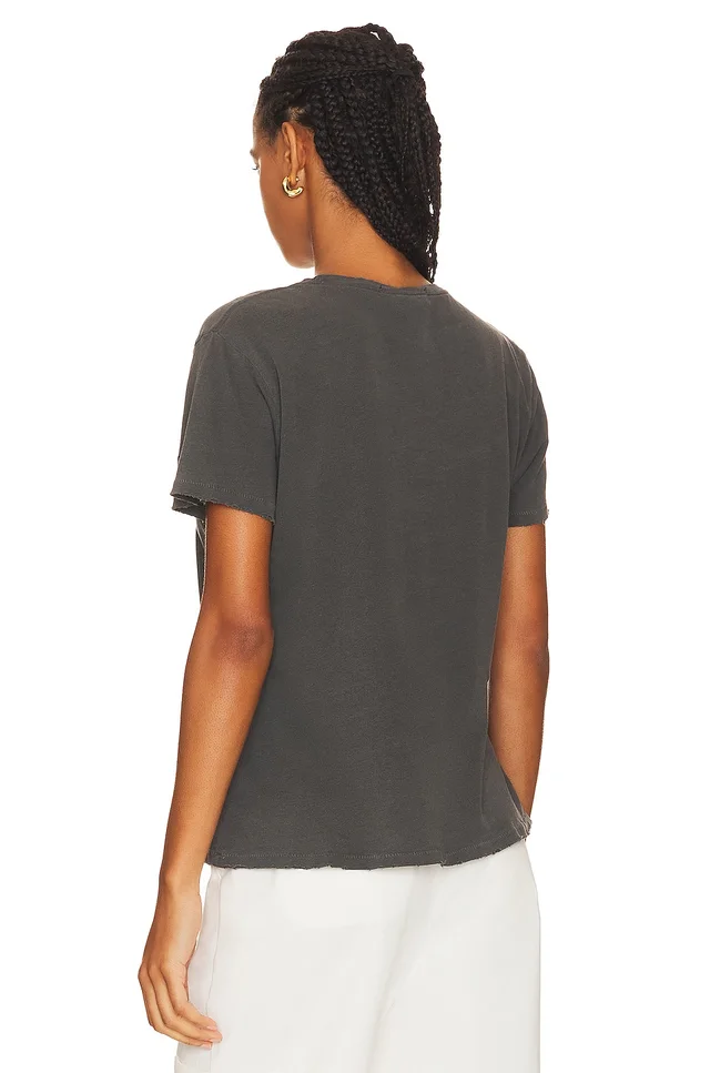 Junk Food Ain't My First Rodeo Tee in Vintage Black, photo 3 of 4 from REVOLVE (Canada)