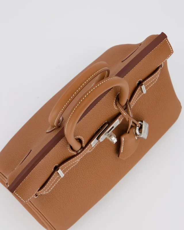 Hermès Birkin 25 Retourne Bag in Gold Togo leather from Sellier, photo 15 of 21