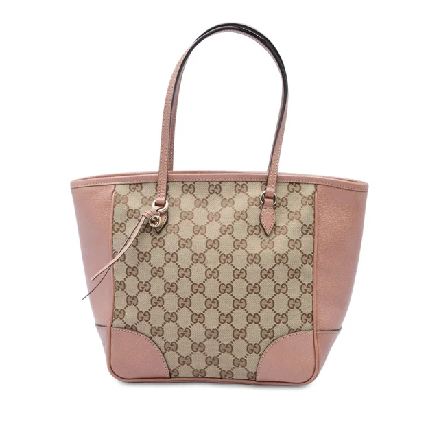Pink Gucci GG Canvas Bree Tote in Pink Canvas from Designer Revival, photo 1 of 1