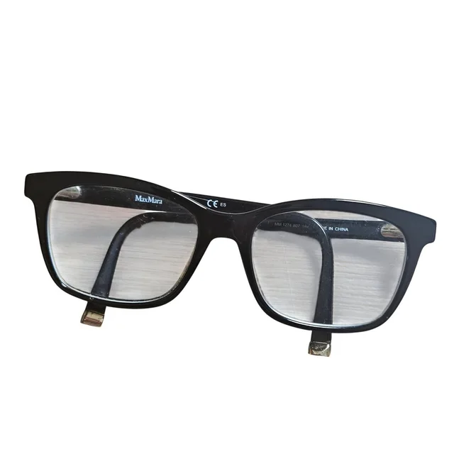 Max Mara Rectangular Optical Eyeglass Frames Mm 1274 807 140 Black Quiet Luxury in black from Poshmark