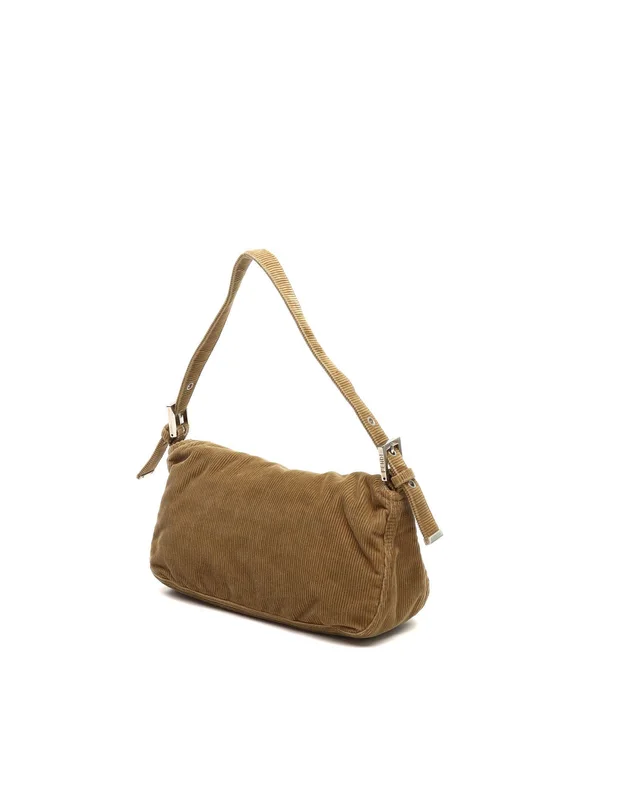 Fendi Corduroy Fold Over Baguette Bag from A Retro Tale, photo 3 of 7