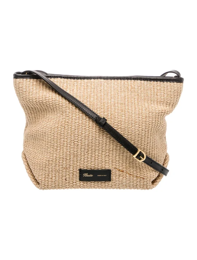 Khaite Shoulder Bag handbags in Raffia from The RealReal