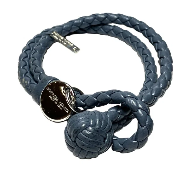 Bottega Veneta Intrecciato Leather Bracelet in Woven leather from LuxUness