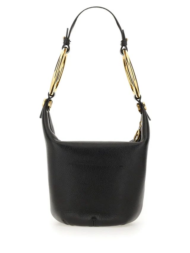 Chloé Bracelet Shoulder Bag — Black Leather in Black Leather from HEWI
