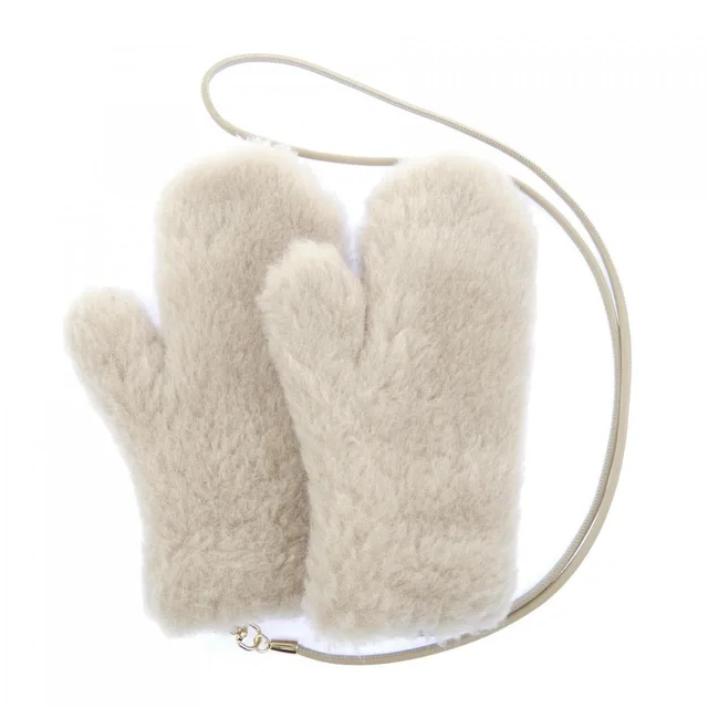 Max Mara Mara GLOVE in Beige type from KOMEHYO