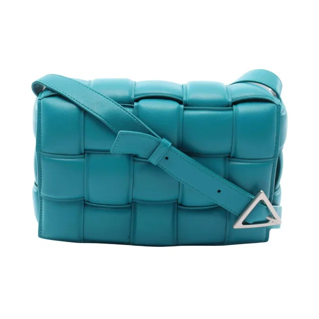 Bottega Veneta Padded Cassette Leather Shoulder Bag in Leather from LuxUness