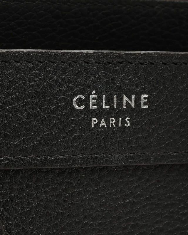 Celine Nano Luggage Bag in Denim from A Retro Tale, photo 6 of 9