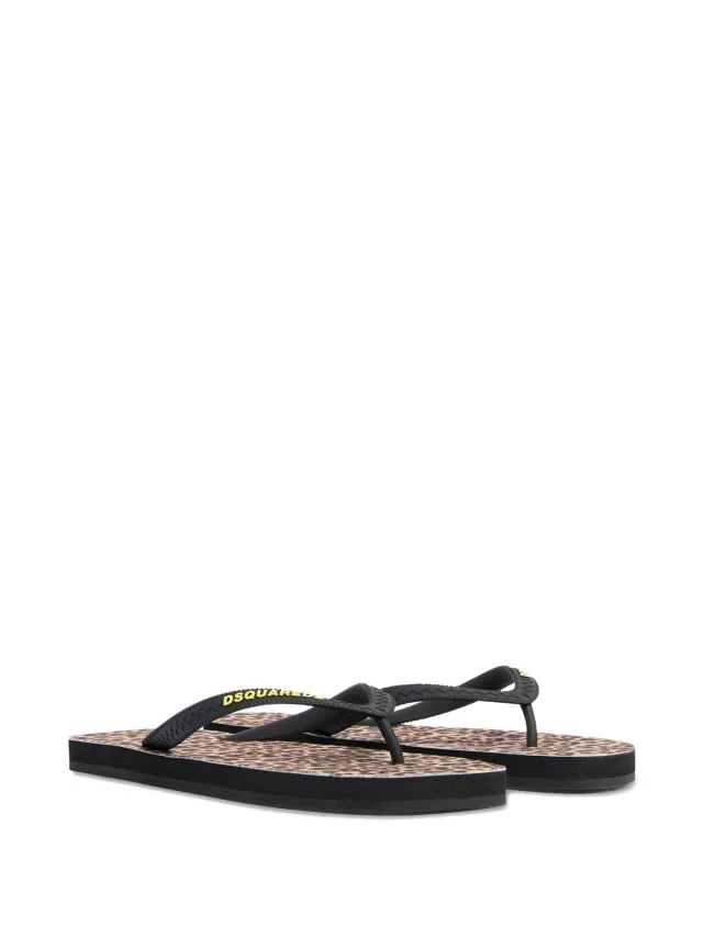 DSQUARED2 Wild2 flip flops, photo 2 of 2 from FARFETCH