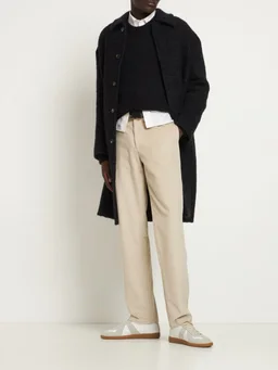 Gabriela Hearst Cigarette trousers with closure in 100% Cotton, photo 2 of 5 from LUISAVIAROMA