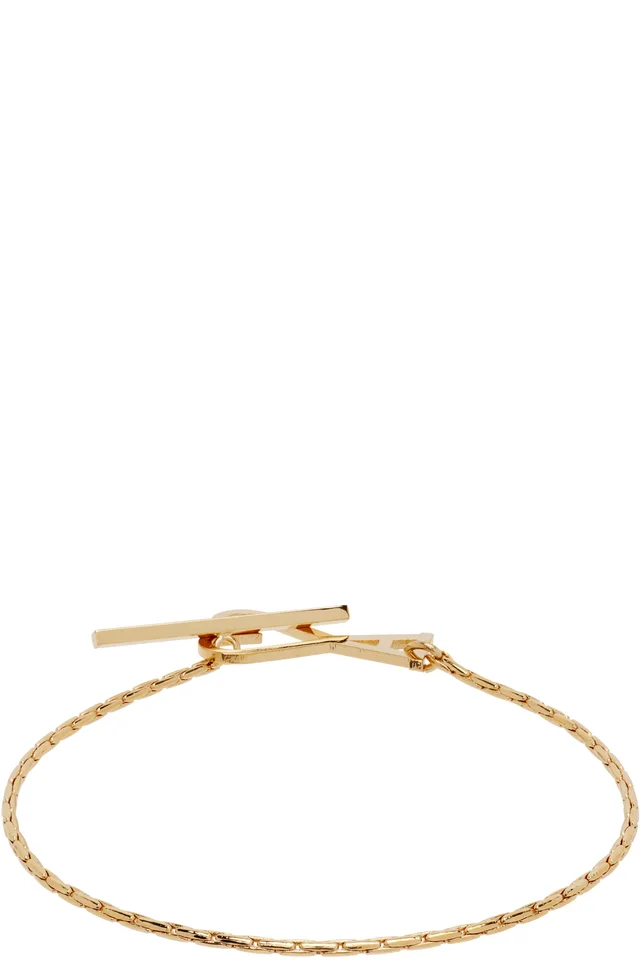 AMI Paris Ami de Coeur Chain Bracelet, photo 2 of 2 from SSENSE