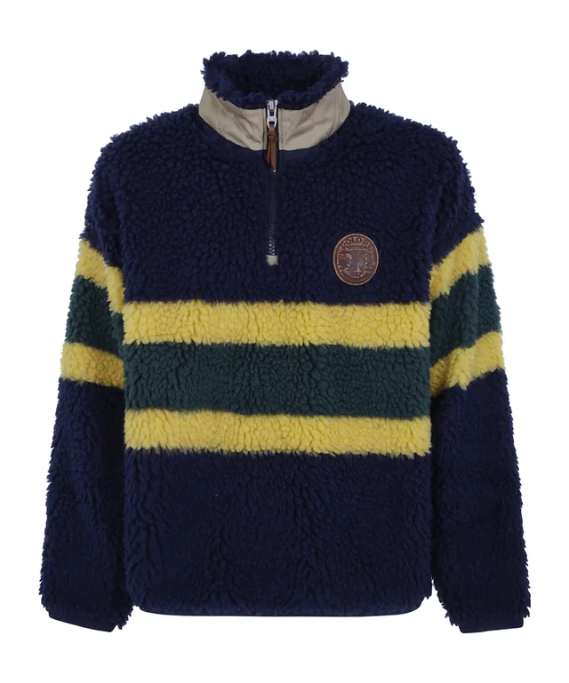 Polo Ralph Lauren Roll-Neck Striped Logo Patch Jumper from SENSER, photo 1 of 1