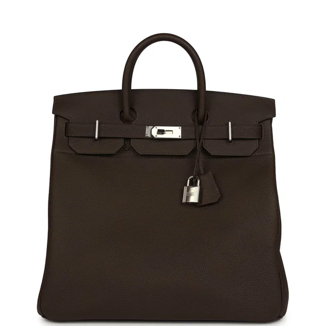 Hermès HAC Birkin 40 Ecorce Togo Palladium Hardware in Togo leather from Madison Avenue Couture