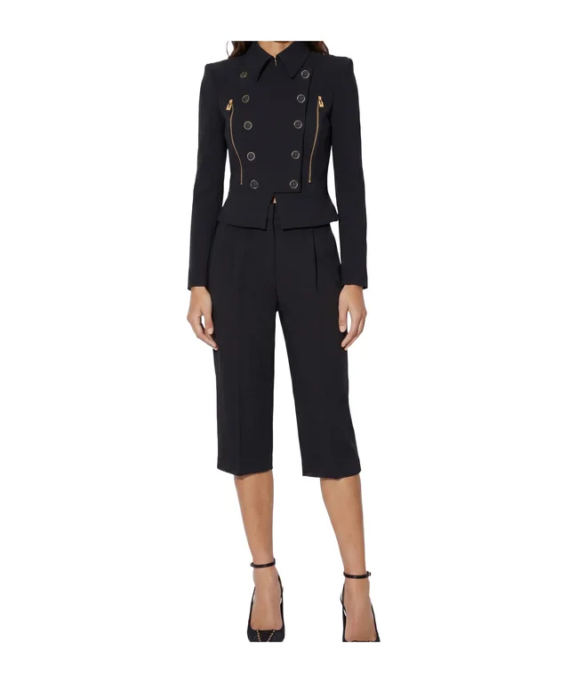 Elisabetta Franchi Zip Detail Tailored Jacket, photo 4 of 6 from SENSER