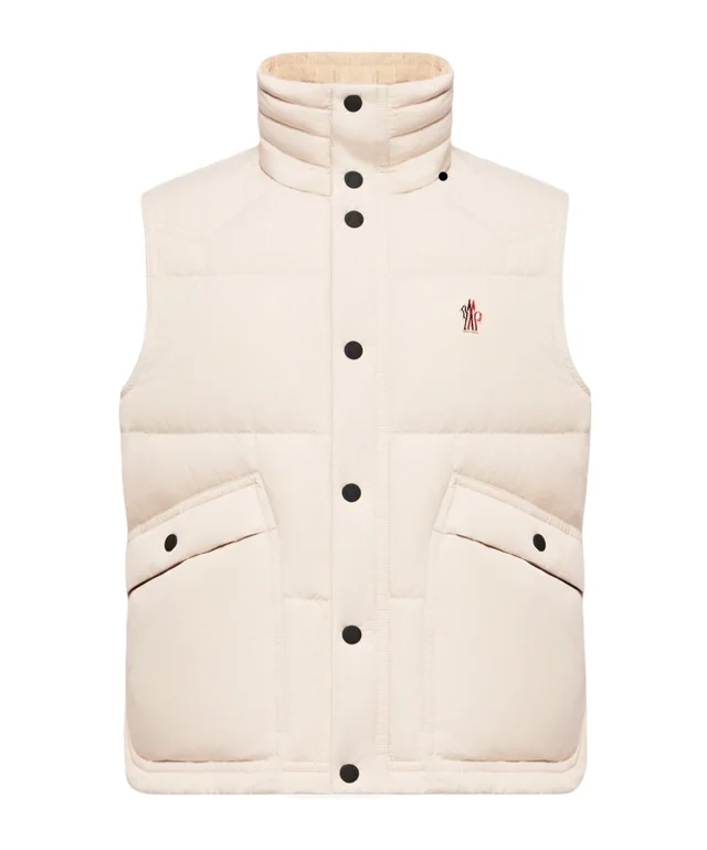 Moncler Grenoble High-Neck Button-Up Gilet from SENSER, photo 1 of 1