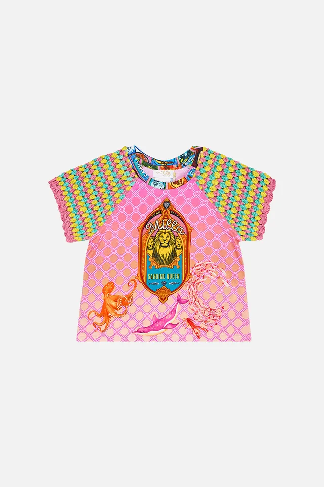 Camilla eBoutique KIDS RAGLAN TEE 4-10 SALTY SPLENDOUR from CAMILLA, photo 1 of 1