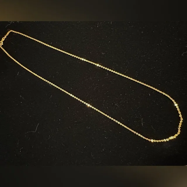 Vintage Uno-A-Erre 18k Yellow Gold 24” Chain Necklace (106) in gold from Poshmark