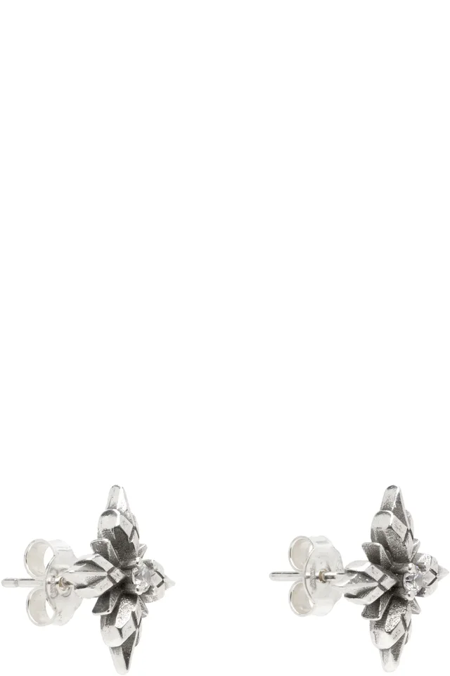Emanuele Bicocchi Stella Ventis Crystal Earrings, photo 2 of 3 from SSENSE