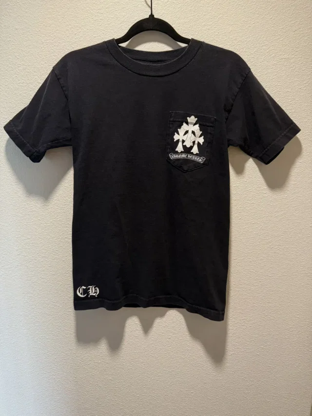 Chrome Hearts Spine Cross Tee in black from Grailed