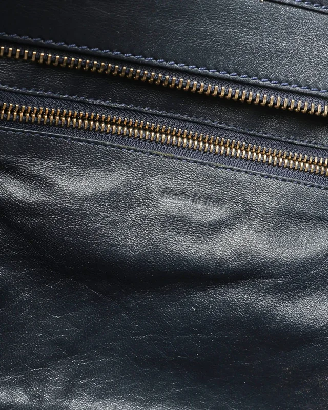 Celine Luggage Mini Bag in Suede from A Retro Tale, photo 12 of 15