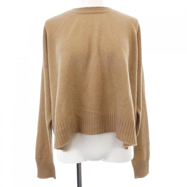 Prada Knit Sweater Brown in Brown Cashmere from The Reluxe
