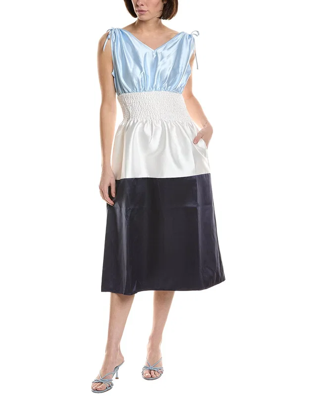 Area Stars Kelli Shantung Dress, image 1 of 1 from Rue La La