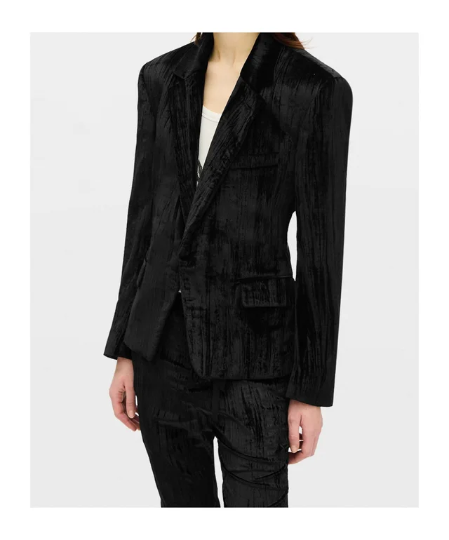 Ann Demeulemeester Susa single-breasted blazer, photo 2 of 3 from SENSER