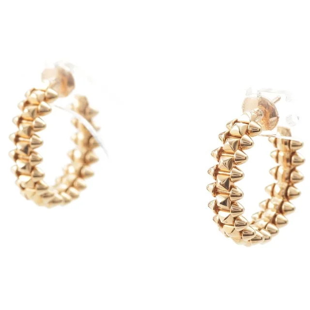Clash de Cartier Earrings Pink Gold SM in Pink from The Reluxe