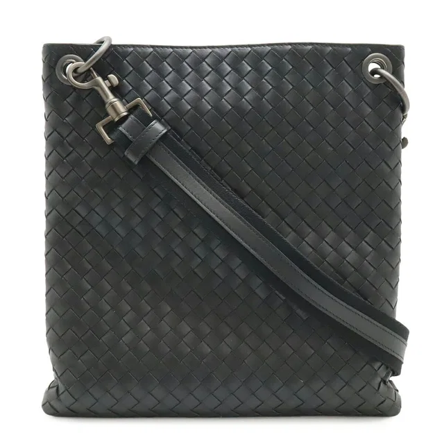 Bottega Veneta Intrecciato Leather Shoulder Bag in Woven leather from LuxUness