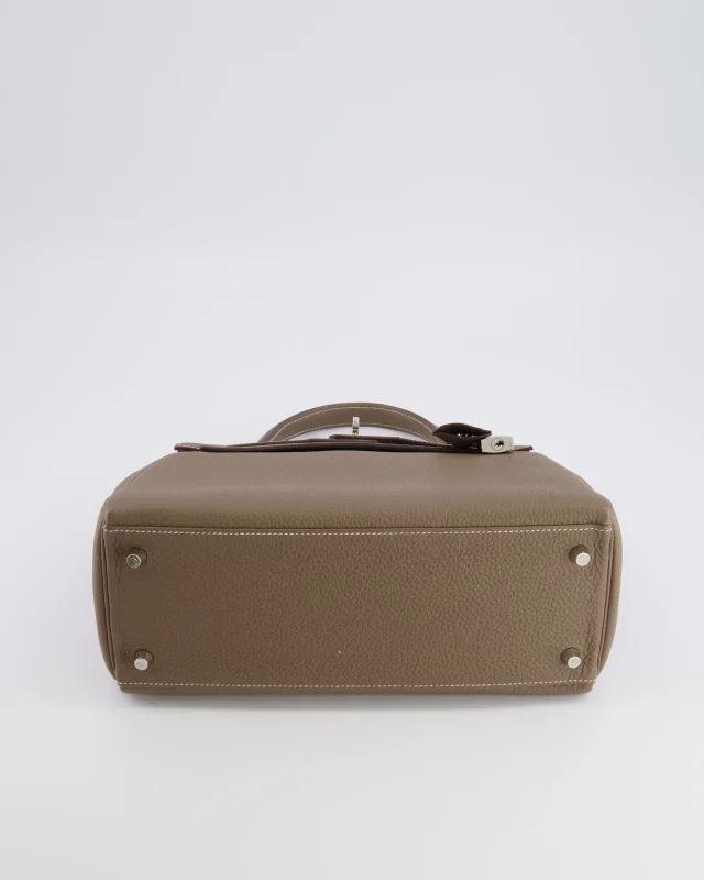 Hermès Kelly 28 Retourne Bag in Taupe Togo leather from Sellier, photo 19 of 23