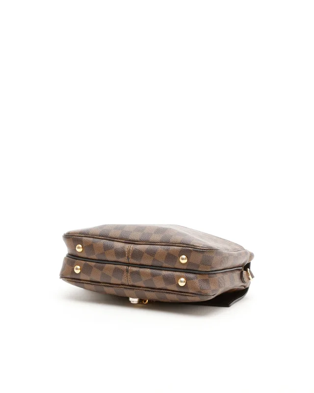 Louis Vuitton Damier Ebene Clapton in Brown Denim from A Retro Tale, photo 4 of 9