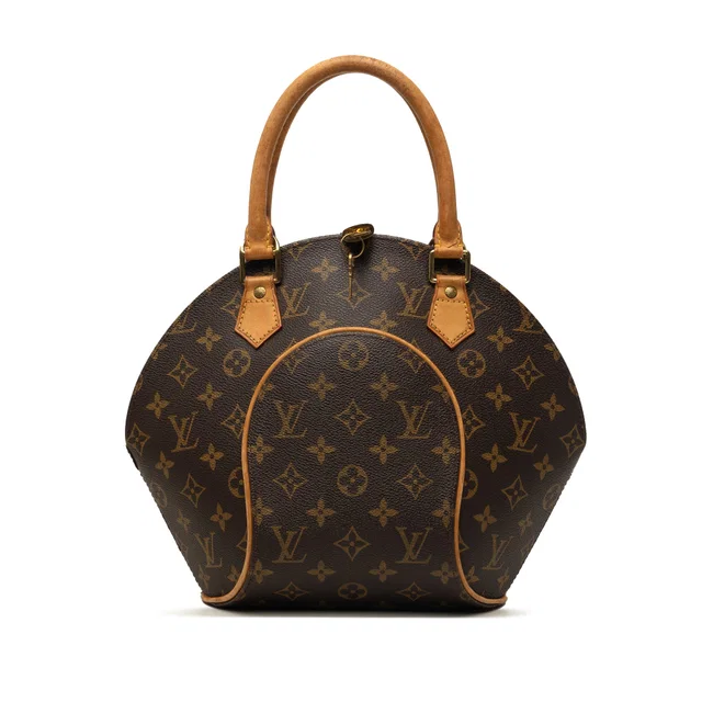 Brown Louis Vuitton Monogram Ellipse PM Handbag in Brown Coated canvas from Designer Revival, photo 1 of 1