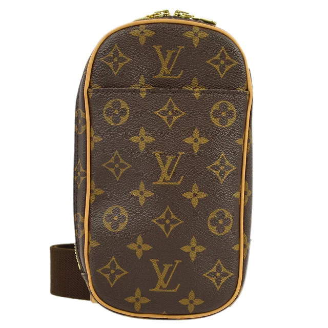 Louis Vuitton 2012 Monogram Pochette Gange Bum Bag M51870 in Coated canvas from AMORE Vintage Tokyo