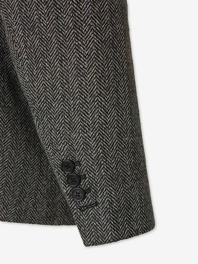 Dsquared2 herringbone-pattern blazer, photo 4 of 4 from SENSER