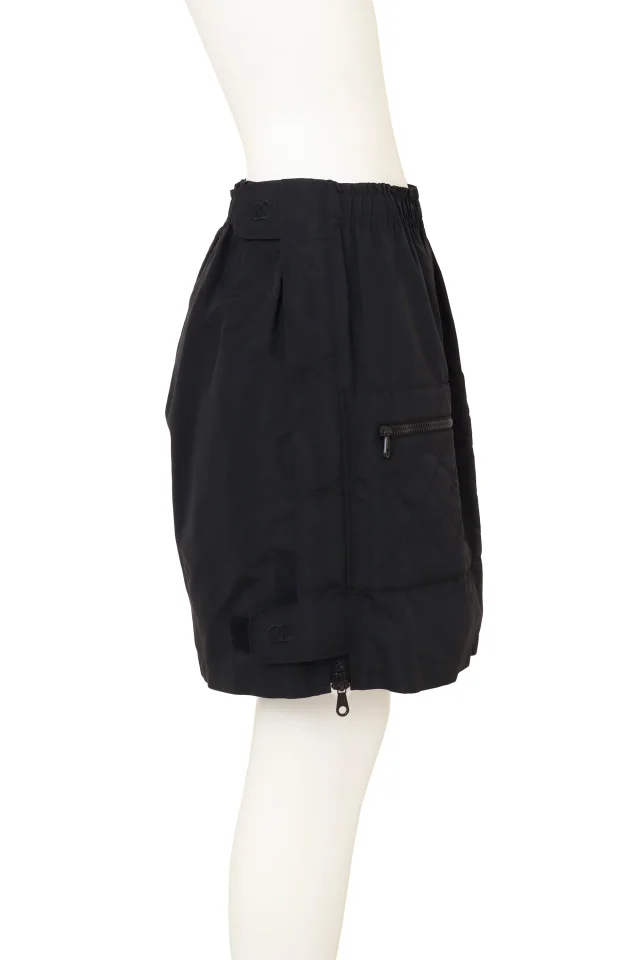 Chanel 1994 F/W Quilted Silk Utility Skirt in Silk from Recess LA, photo 2 of 6
