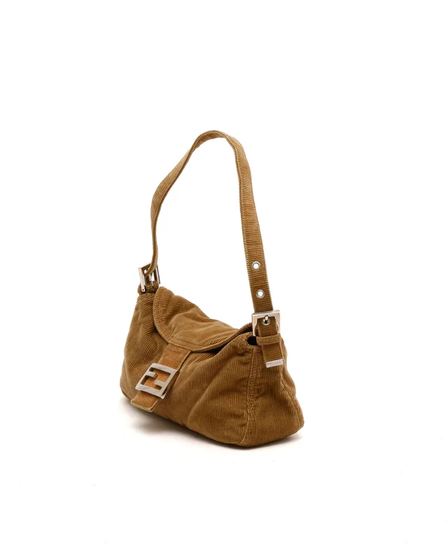 Fendi Corduroy Fold Over Baguette Bag from A Retro Tale, photo 2 of 2