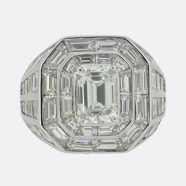 Boucheron Diamond Cocktail Ring from The Vintage Jeweller