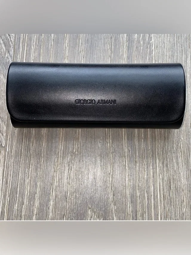 Giorgio Armani Glasses Case in black from Poshmark