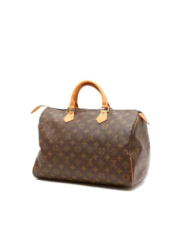 Louis Vuitton Monogram Speedy 35 Bag in Coated canvas from A Retro Tale, photo 3 of 11