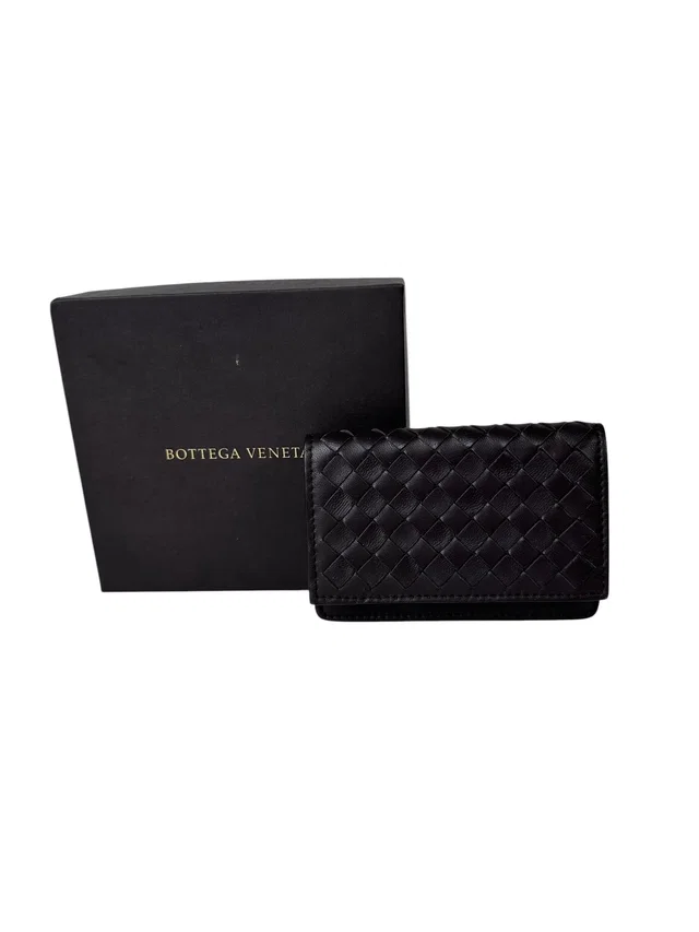 Bottega Veneta Brown Intercatto Wallet in Brown from Luxury Promise