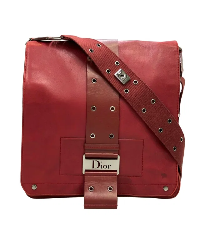 Dior Shoulder Bag Red in Red from The Reluxe
