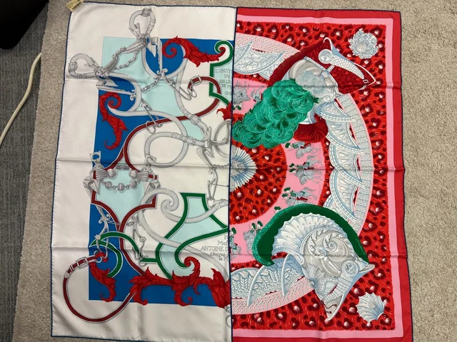 Hermès 90* Silk Scarf in Silk from Luxury Promise