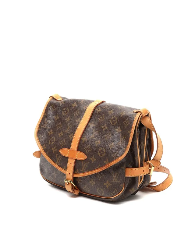 Louis Vuitton Monogram Saumur 30 Bag in Coated canvas from A Retro Tale, photo 2 of 9