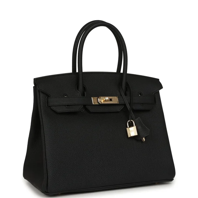 Hermès Birkin 30 Black Togo Permabrass Hardware in Black Togo leather from Madison Avenue Couture, photo 2 of 2