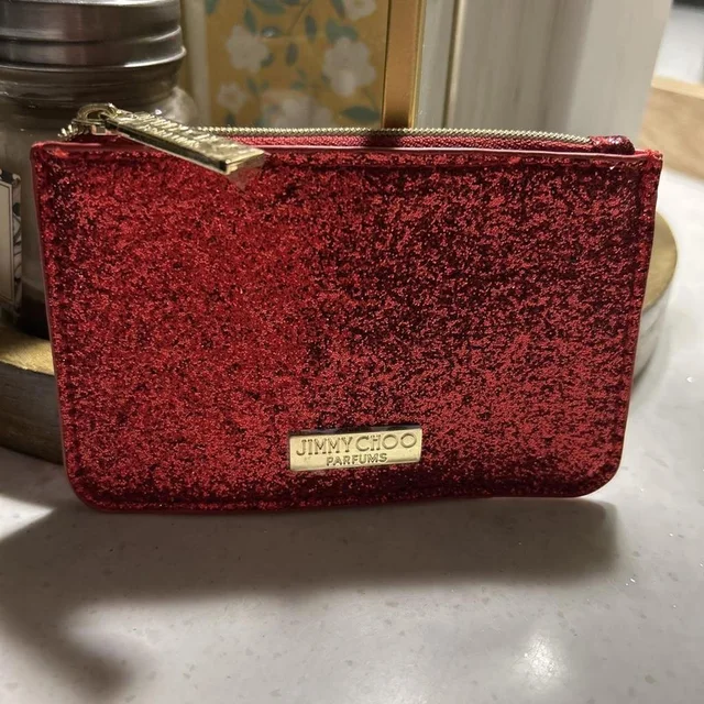 Jimmy Choo Women's Clutch bags - Red in red from Depop, photo 1 of 1