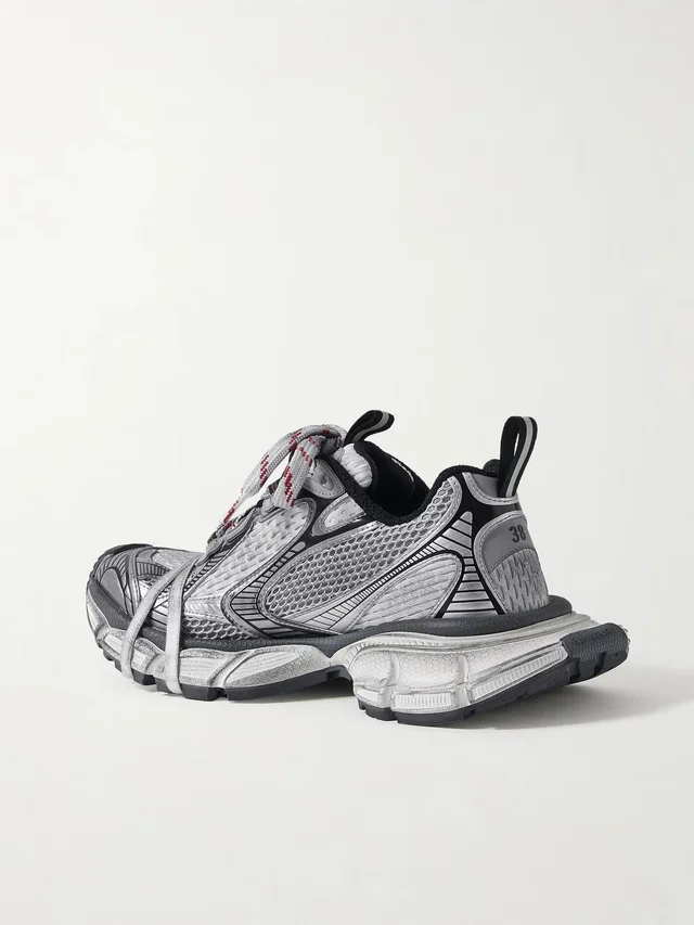 BALENCIAGA 3XL mesh and rubber sneakers in Grey, photo 2 of 2 from NET-A-PORTER (Canada)