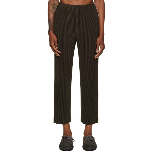 Homme Plissé Issey Miyake Pleated Straight-Leg Pants, photo 2 of 5 from SENSER