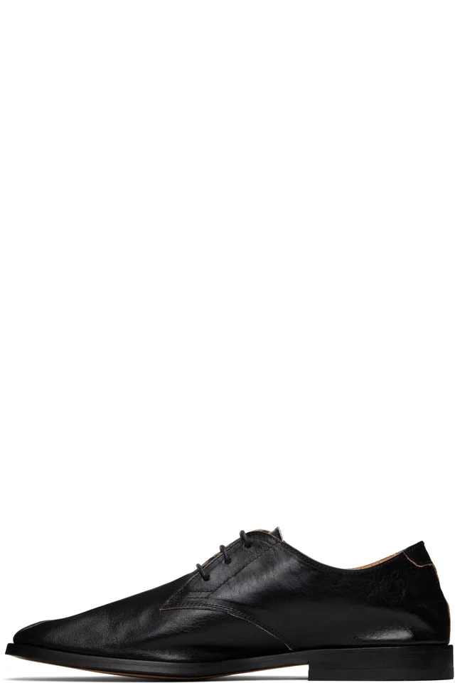 OUR LEGACY Black Collapsing Consultant Derbys, photo 3 of 5 from SSENSE