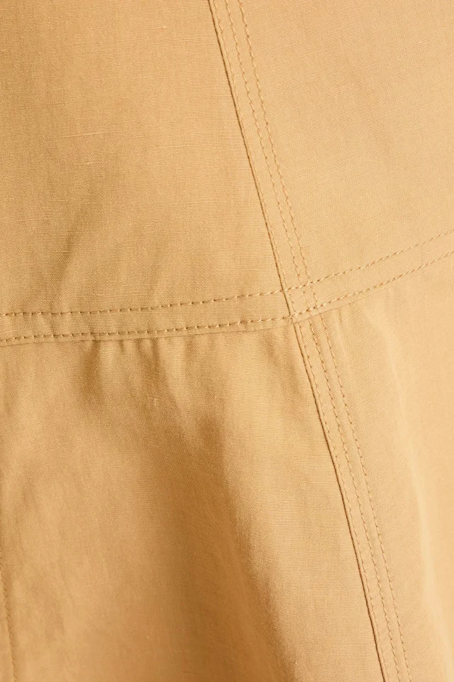 Ulla Johnson Kiara Cotton, Linen and Silk-Blend Mini Skirt, photo 4 of 4 from THE OUTNET