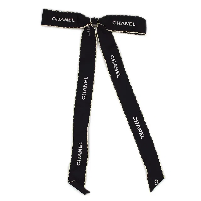 Chanel 1994 Bow Brooch in Satin from AMORE Vintage Tokyo